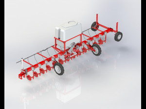 liquid fertilizer applicator 3D-Modell