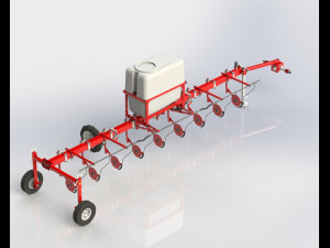 liquid fertilizer applicator 3D-Modell