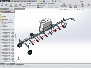 liquid fertilizer applicator 3D-Modell
