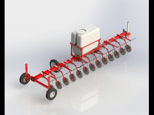 spikewheel applicator 3D-Modell