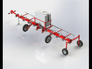 spikewheel applicator 3D-Modell