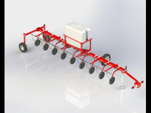 spikewheel applicator 3D-Modell