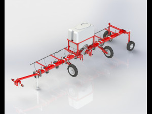 spikewheel applicator 3D-Modell