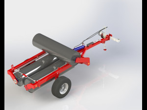 WG 0001 - STL grassland roller 3D Model