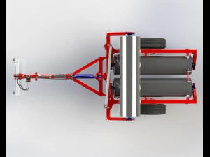 WG 0001 - grassland roller 3D Model