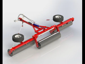 WG 0001 - grassland roller 3D Model