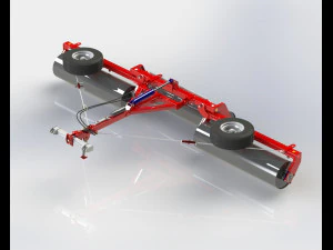 WG 0001 - каток луговой 3D Модель