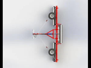 WG 0001 - grassland roller 3D Model
