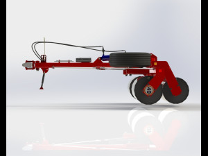 WG 0001 - STL grassland roller 3D Model