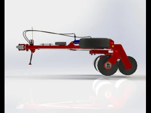 WG 0001 - grassland roller 3D Model