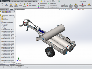 WG 0001 - STL grassland roller 3D Model