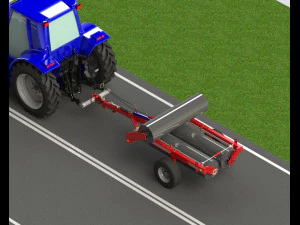 WG 0001 - grassland roller 3D Model