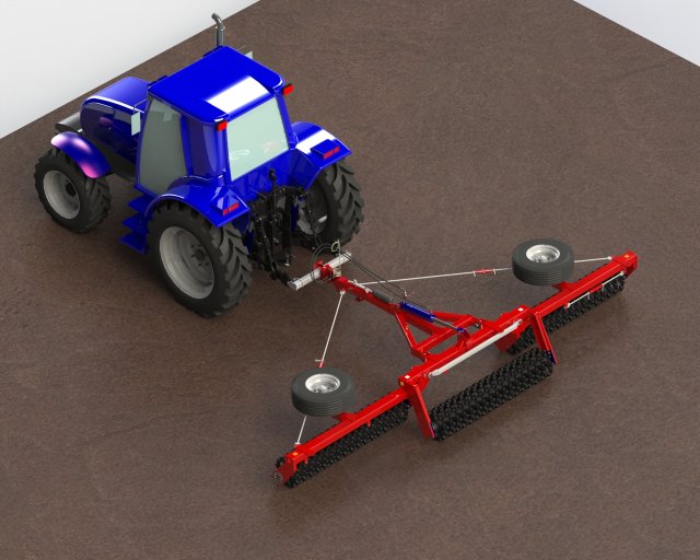 WG 0001 - roller 3D-Modell .c4d .max .obj .3ds .fbx .stl .blend 