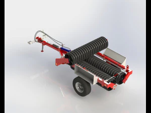 WG 0001 - Cambridge roller 3D Model