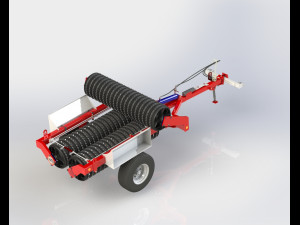 WG 0001 - Cambridge roller Model 3D