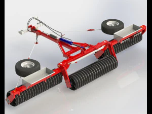 WG 0001 - Cambridge roller 3D Model