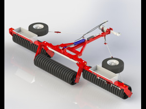 WG 0001 - Cambridge roller Model 3D