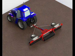 WG 0001 - Cambridge roller 3D Model