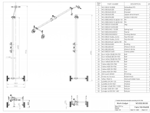 WG 0002 - Interrow cultivator 600 cm 3D Model