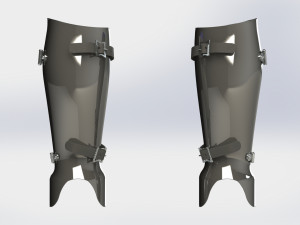 Greaves 3D print model Model Cetak 3D