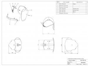 Couter - Armour plate elbow 3D print model Modelo 3D