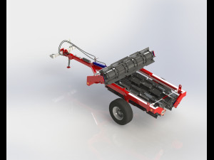 WG 0001 - Rollers 600cm 5 in 1 3D-Modell