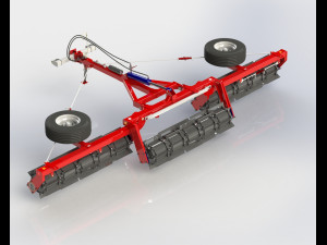 WG 0001 - Rollers 600cm 5 in 1 3D-Modell