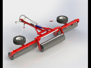 WG 0001 - Rollers 600cm 5 in 1 3D-Modell