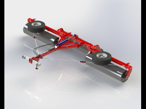 WG 0001 - Rollers 600cm 5 in 1 3D-Modell