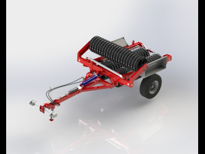 WG 0001 - Rollers 600cm 5 in 1 3D-Modell