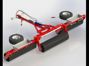 WG 0001 - Rollers 600cm 5 in 1 3D-Modell