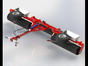 WG 0001 - Rollers 600cm 5 in 1 3D-Modell
