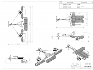 WG 0001 - Rollers 600cm 5 in 1 3D-Modell