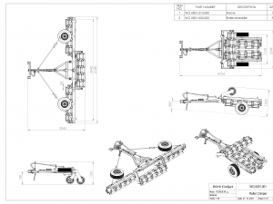 WG 0001 - Rollers 600cm 5 in 1 3D-Modell