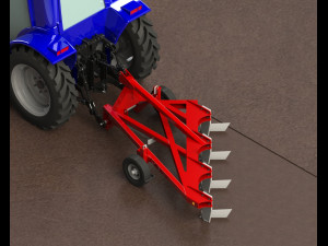WG 0006 - High speed combination plow 4K 3D Model