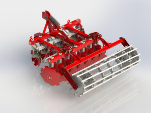 WG 0007 - Heavy disc harrow 200 cm 3D Модель