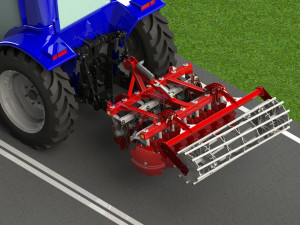 WG 0007 - Heavy disc harrow 200 cm 3D Модель