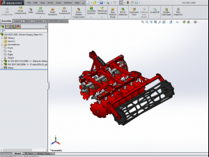 WG 0007 - Heavy disc harrow 200 cm 3D Модель