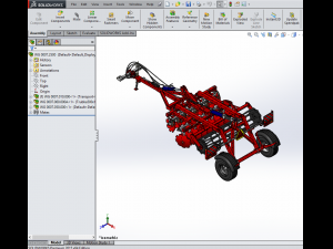 WG 0007 - Heavy disc harrow 250 cm 3D Model