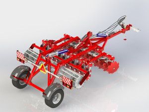 WG 0007 - Heavy disc harrow 300 cm 3D Model