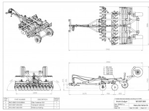 WG 0007 - Heavy disc harrow 300 cm 3D Model