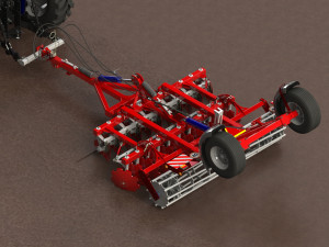 WG 0007 - Heavy disc harrow 300 cm 3D Model