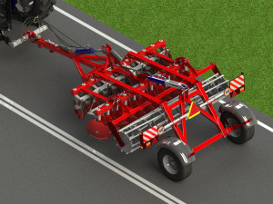 WG 0007 - Heavy disc harrow 300 cm 3D Model