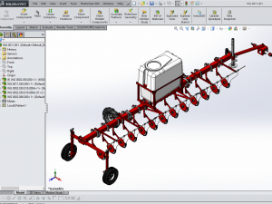 WG 0011 - Liquid fertilizer applicator 600 cm Modelo 3D