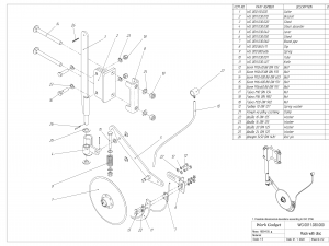 WG 0011 - Liquid fertilizer applicator 600 cm Modelo 3D