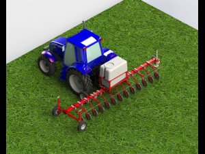 WG 0011 - SpikeWheel applicator 600 cm 3D Model