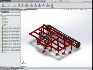 WG 1001 - Landscape cultivator 150 - 300 cm Model 3D