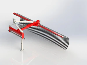 WG 1016 - Ancinhos para paisagem 100 - 250 cm Modelo 3D