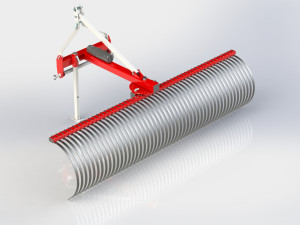 WG 1016 - Landscape rakes 100 - 250 cm 3D Model