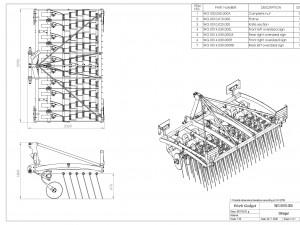 WG 0010 - Striegel 300 cm 3D 모델